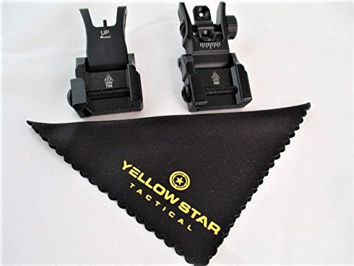 UTG front sight front view showing slim profile and durable finish for low obstruction