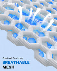 UTOBEST rear hydration sleeve with bladder inserted for stable carry