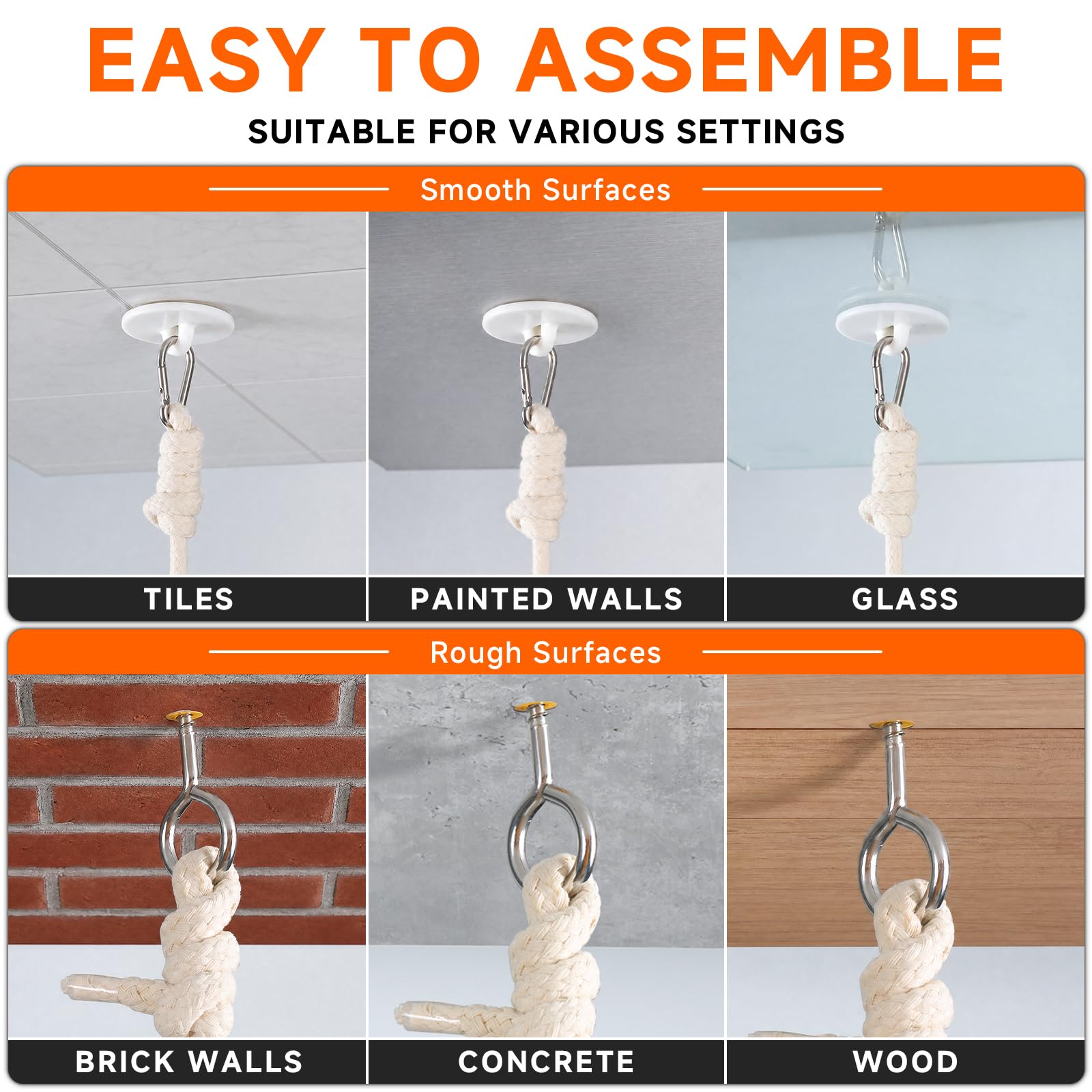 UWTHFIT mounted in a gym hanging at adjustable height for versatile training setups