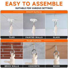 UWTHFIT mounted in a gym hanging at adjustable height for versatile training setups