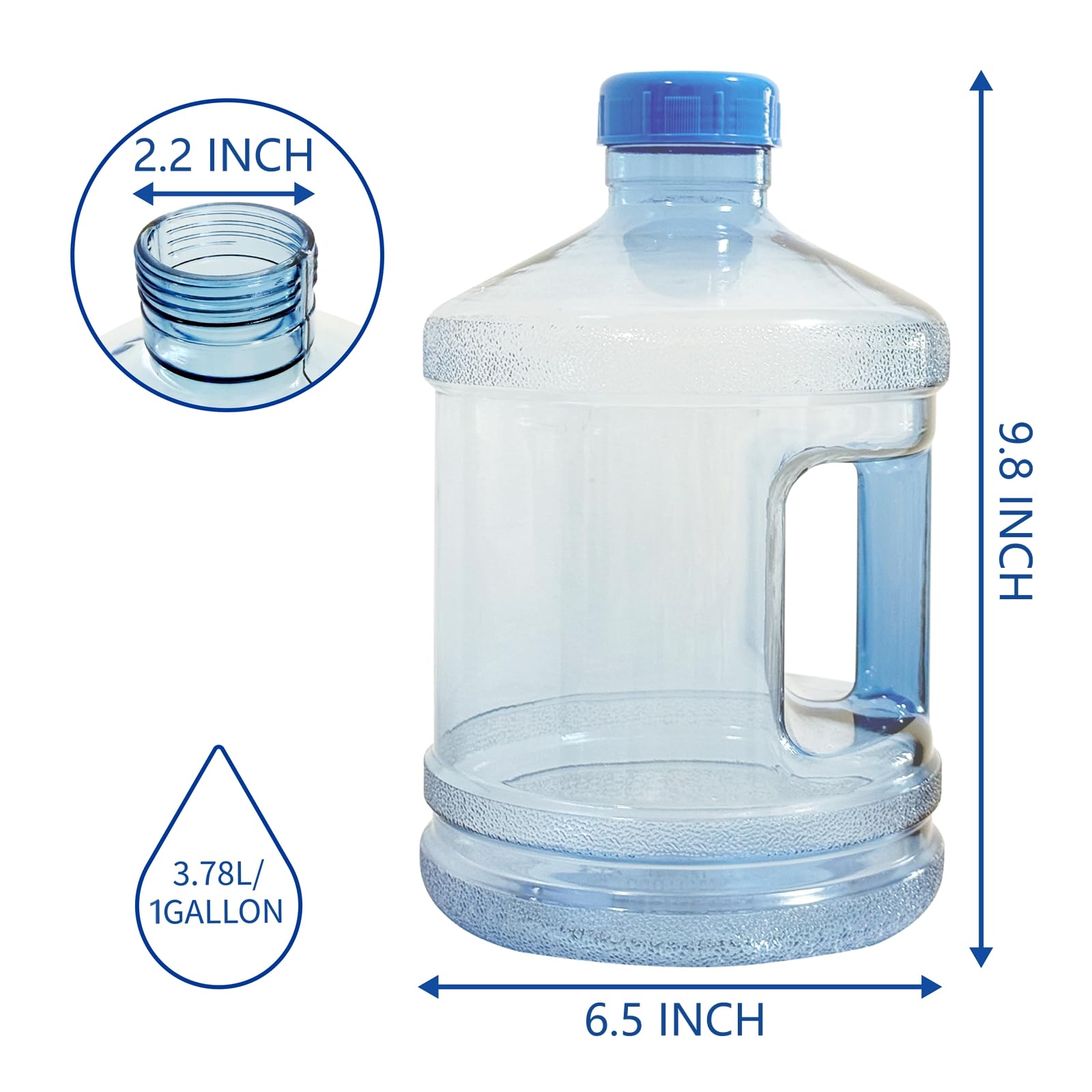 UXPEYIC screw cap close-up demonstrating secure leak-proof seal