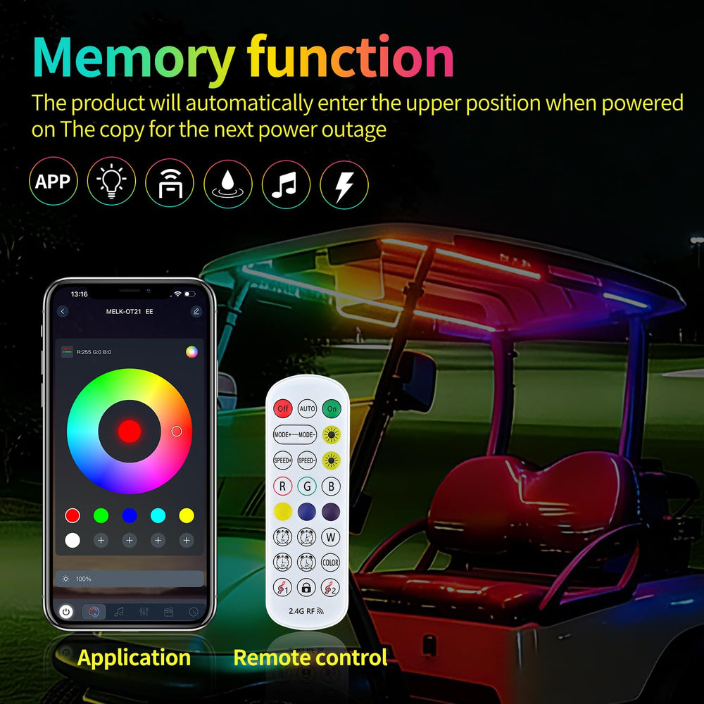 UYA close-up of high-density 5050 LEDs highlighting smooth color transitions