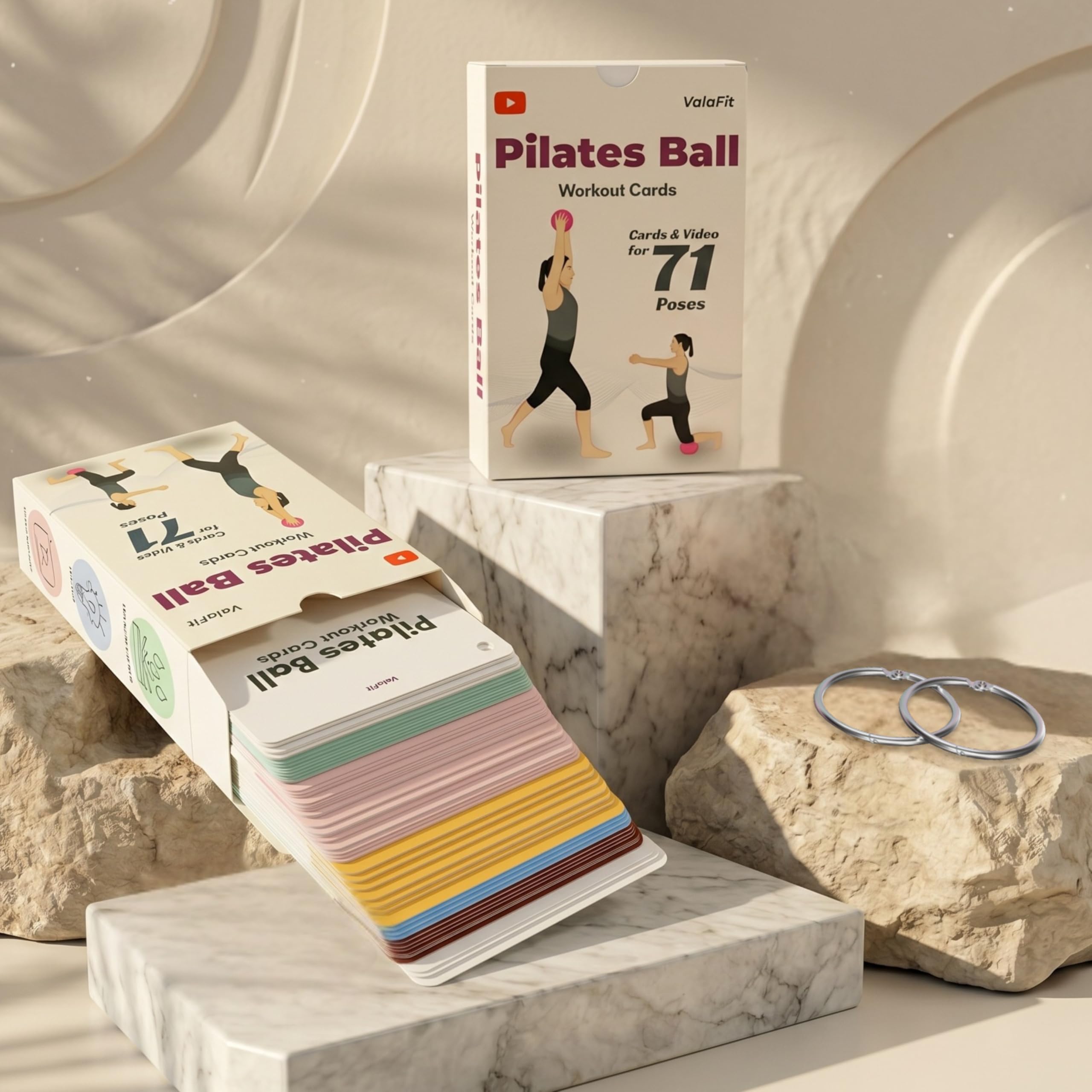ValaFit 12-week plan pages laid out to show progressive weekly workout structure