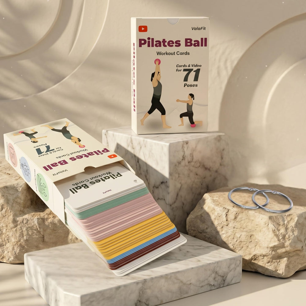 ValaFit 12-week plan pages laid out to show progressive weekly workout structure