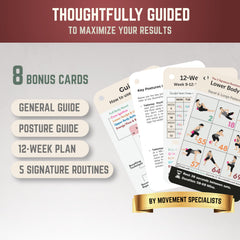 ValaFit QR code on card opening a video for guided movement and confidence