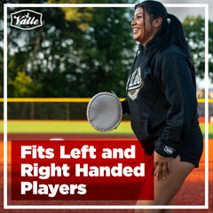 Player using Valle trainer infield drill demonstrating improved hands-on technique