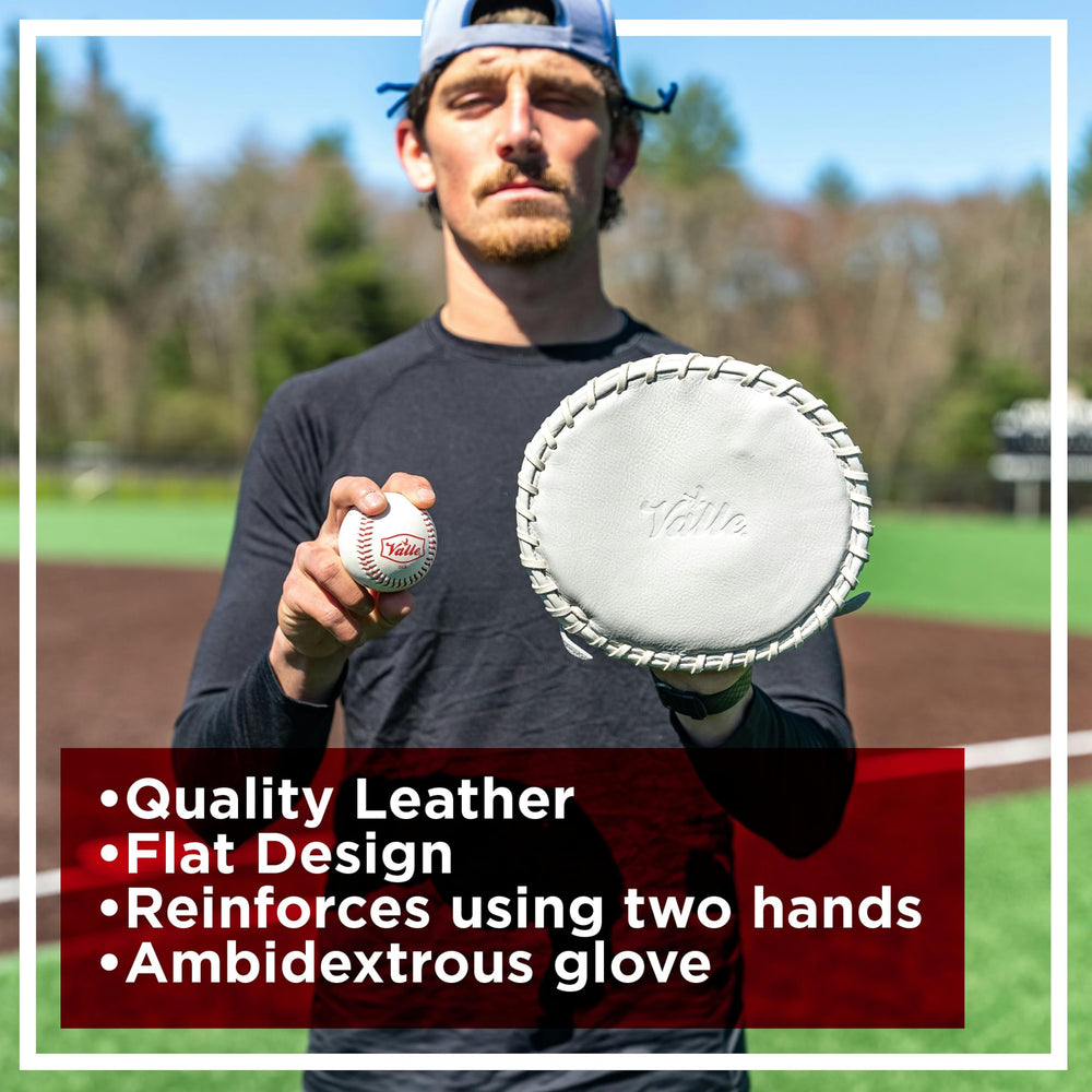 Valle pancake glove side profile displaying flat design for faster transfers benefit