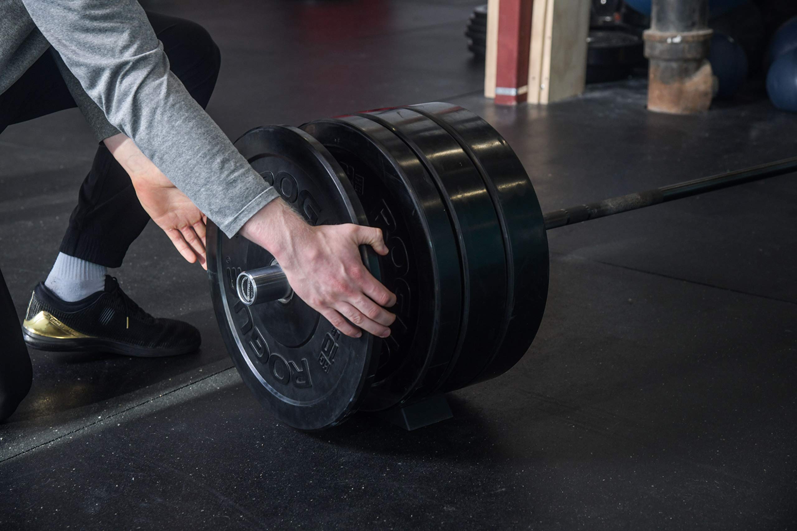 Vapor Fitness close-up of surface texture improves grip and durability