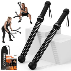 Varillo front product shot showing cordless battle rope set for compact training