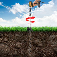 VASGOR anchor installed in soil side view demonstrating stable deep holding