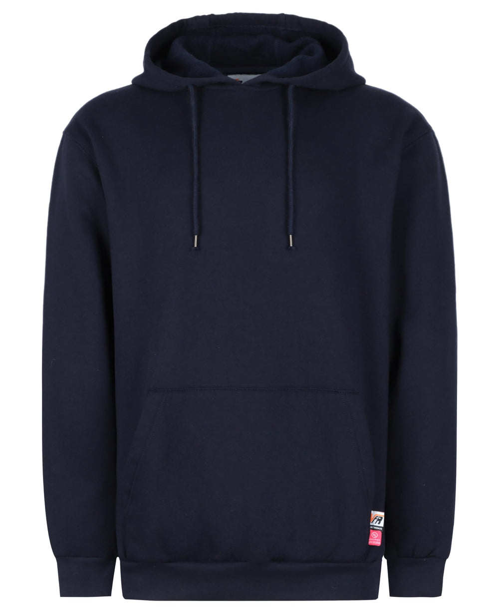 VATRENUS front view of FR hoodie showing durable protective design and comfortable fit