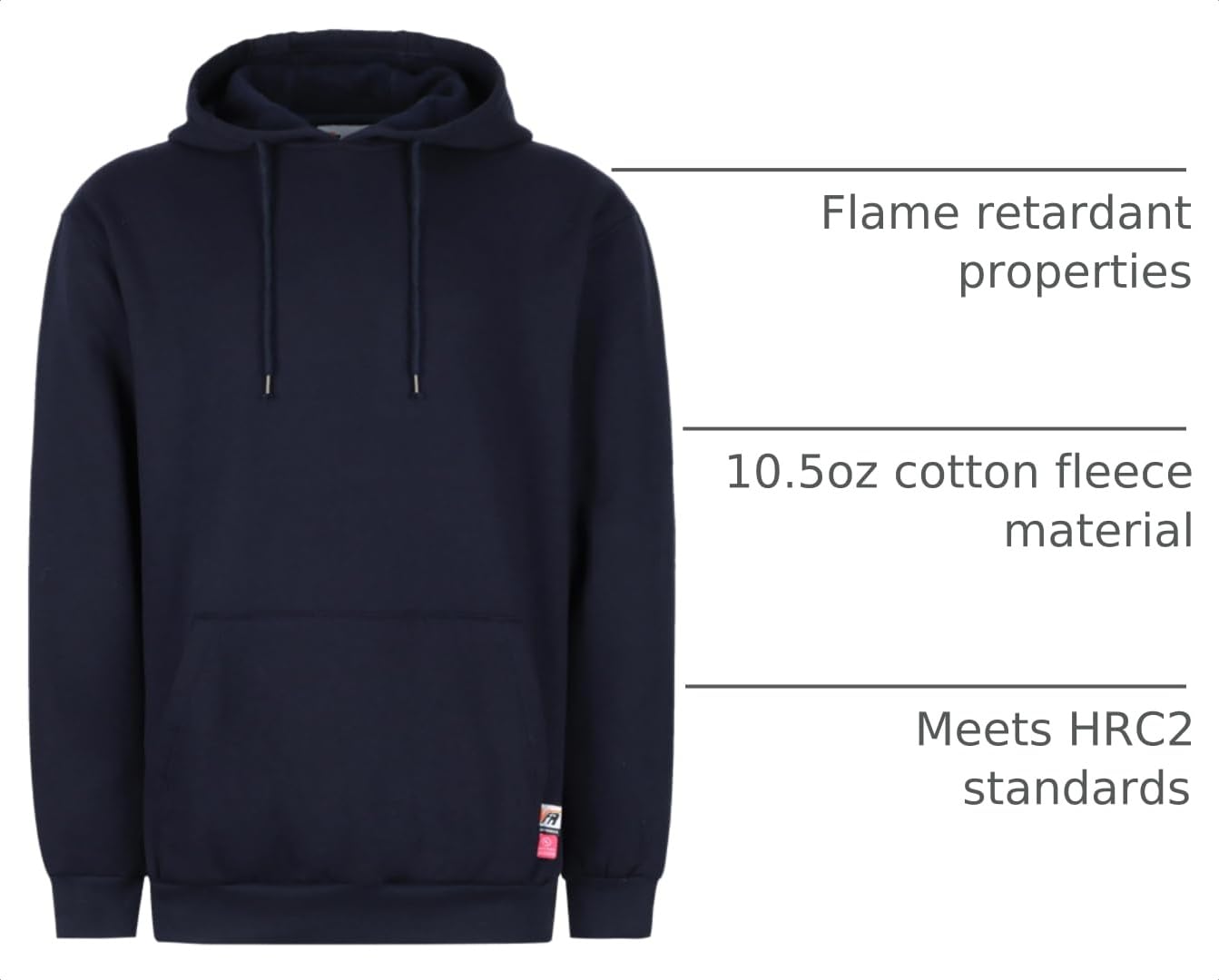 VATRENUS hood and drawcord detail showing adjustable coverage and practical design