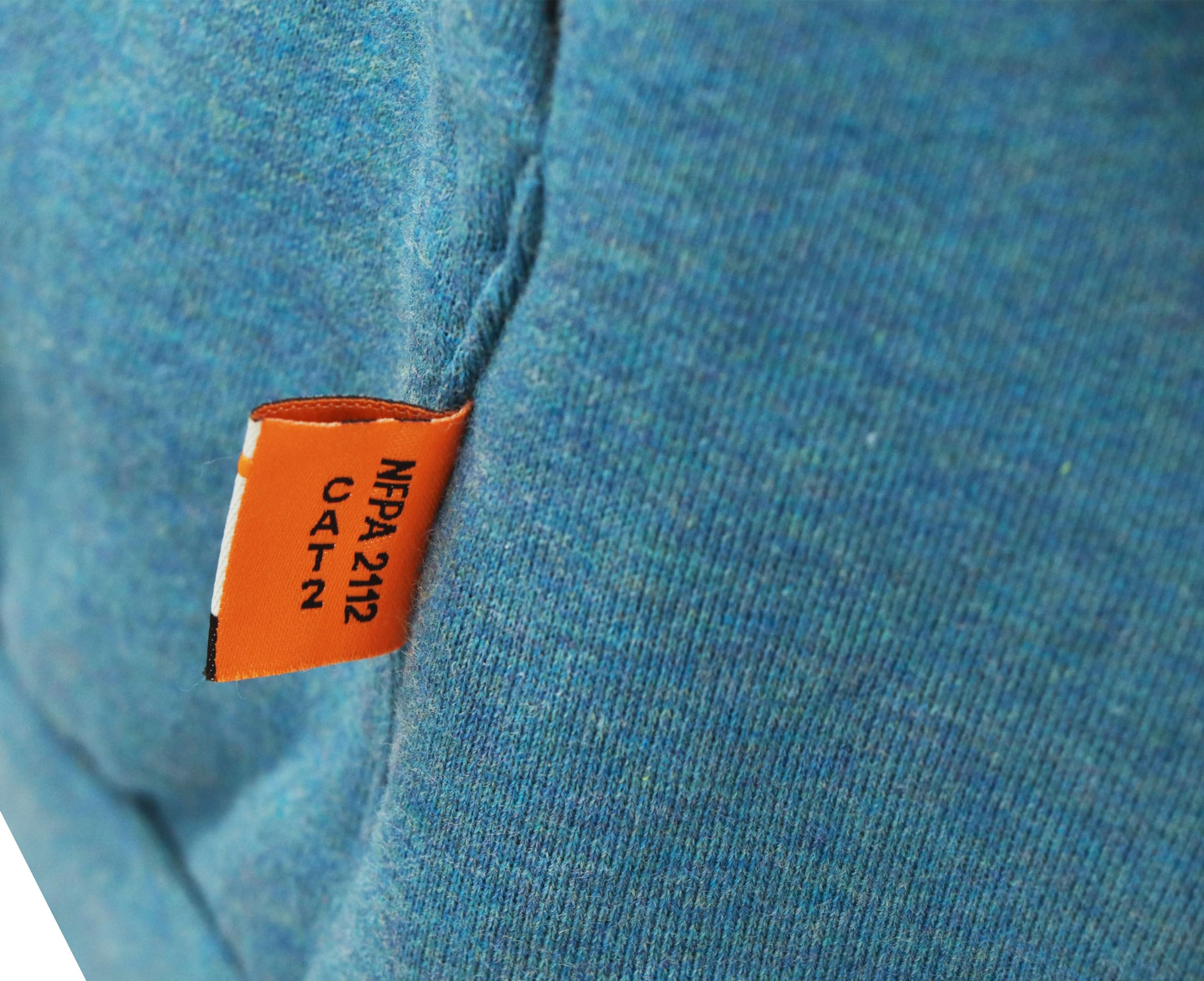VATRENUS care and certification tag showing standards verification benefit