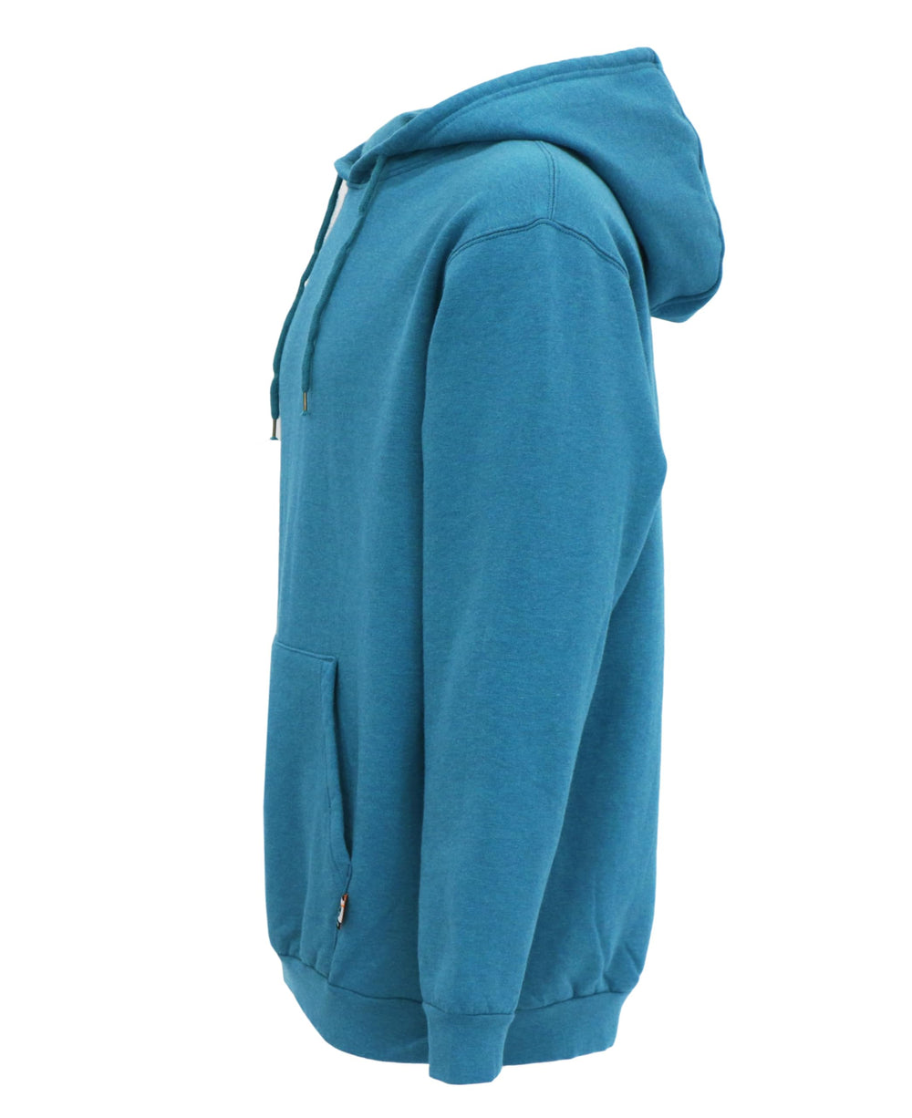 VATRENUS close-up of cotton fleece texture showing breathable durability benefit
