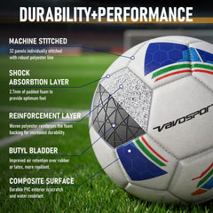 VAVOSPORT close-up of TPU panel texture — soft touch and durable surface