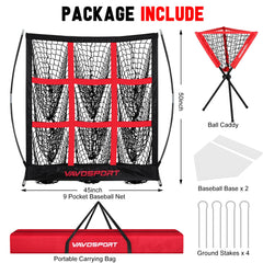 VAVOSPORT close-up of 7-strand polyester mesh highlighting tear-resistant construction