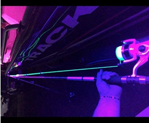Vbakor lifestyle shot on boat deck showing integrated UV lighting and practical setup
