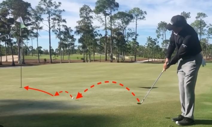 Vegas Golf free beer chip highlighted as a playful bonus reward