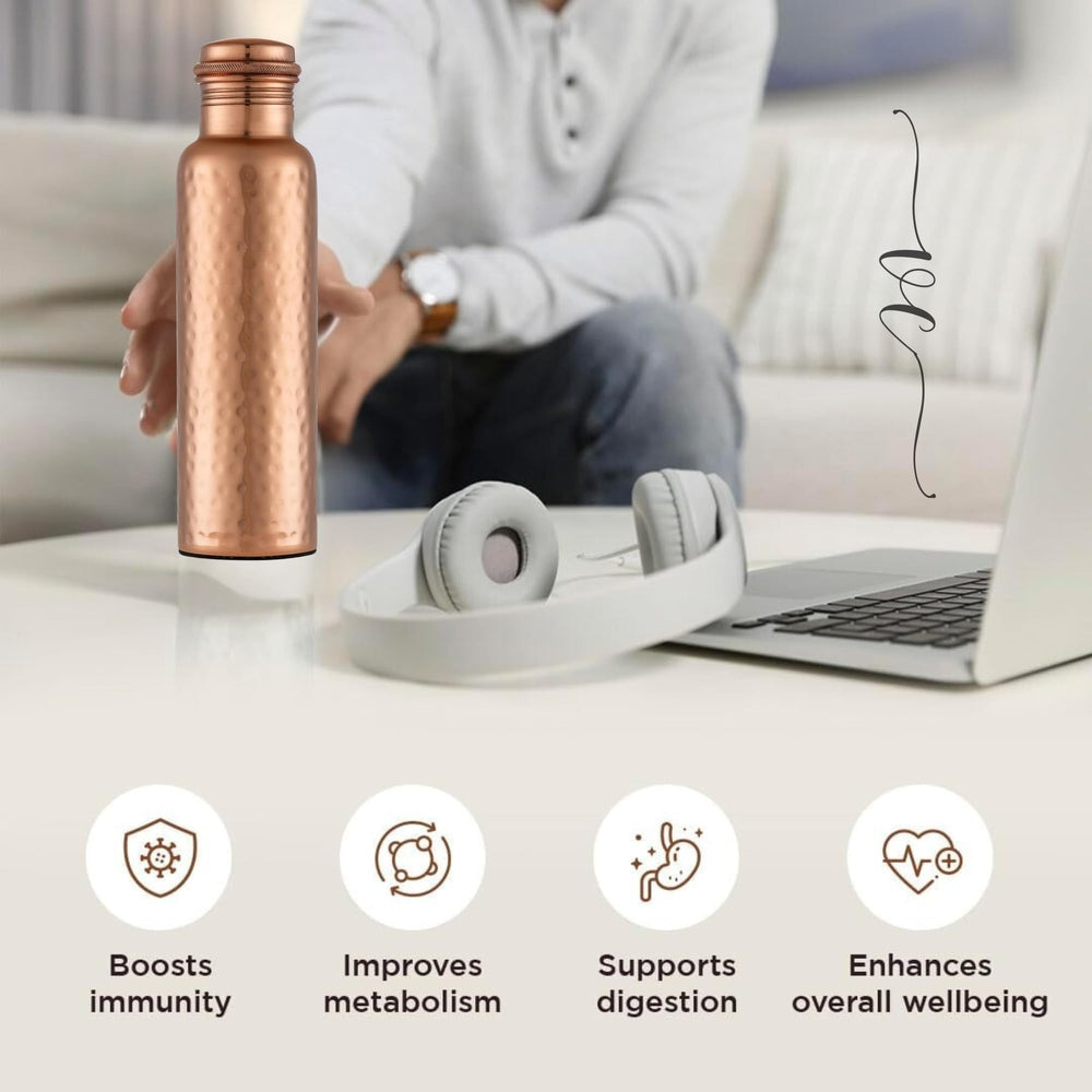 Velantic Copper packed in a bag showing travel-ready protection benefit