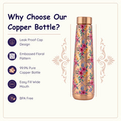 Velantic Copper cap detail highlighting screw-top seal and leak protection benefit