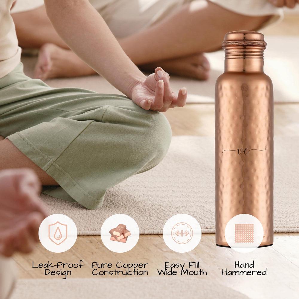 Velantic Copper on scale showing weight over 320 grams for durability benefit