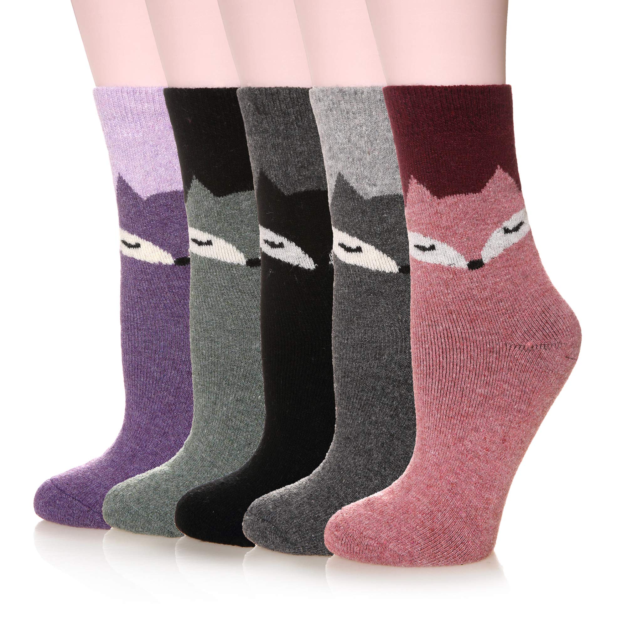 Velice front packaging showing five-pair set and warm fox color, comfortable fit benefit