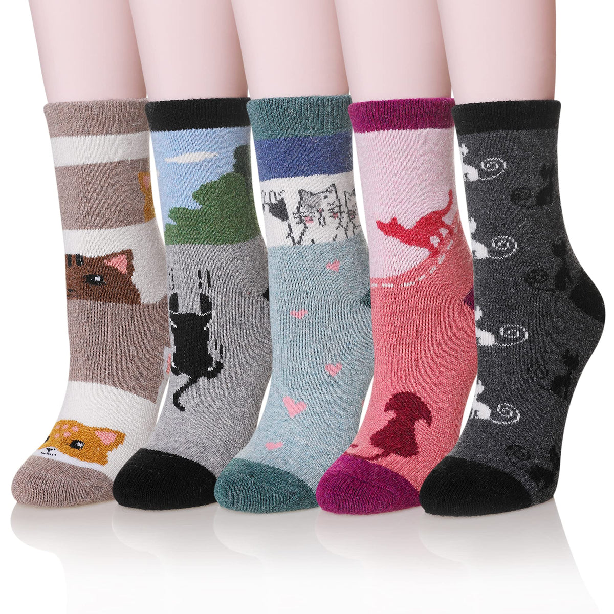 Velice front packaging showing five-pair pack and warmth benefits