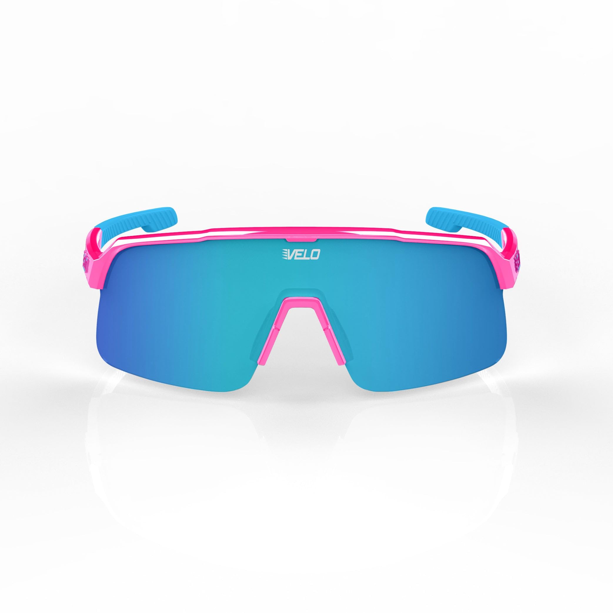 VELO Slider Gen2 close-up of nose and temple highlights anti-slip comfort
