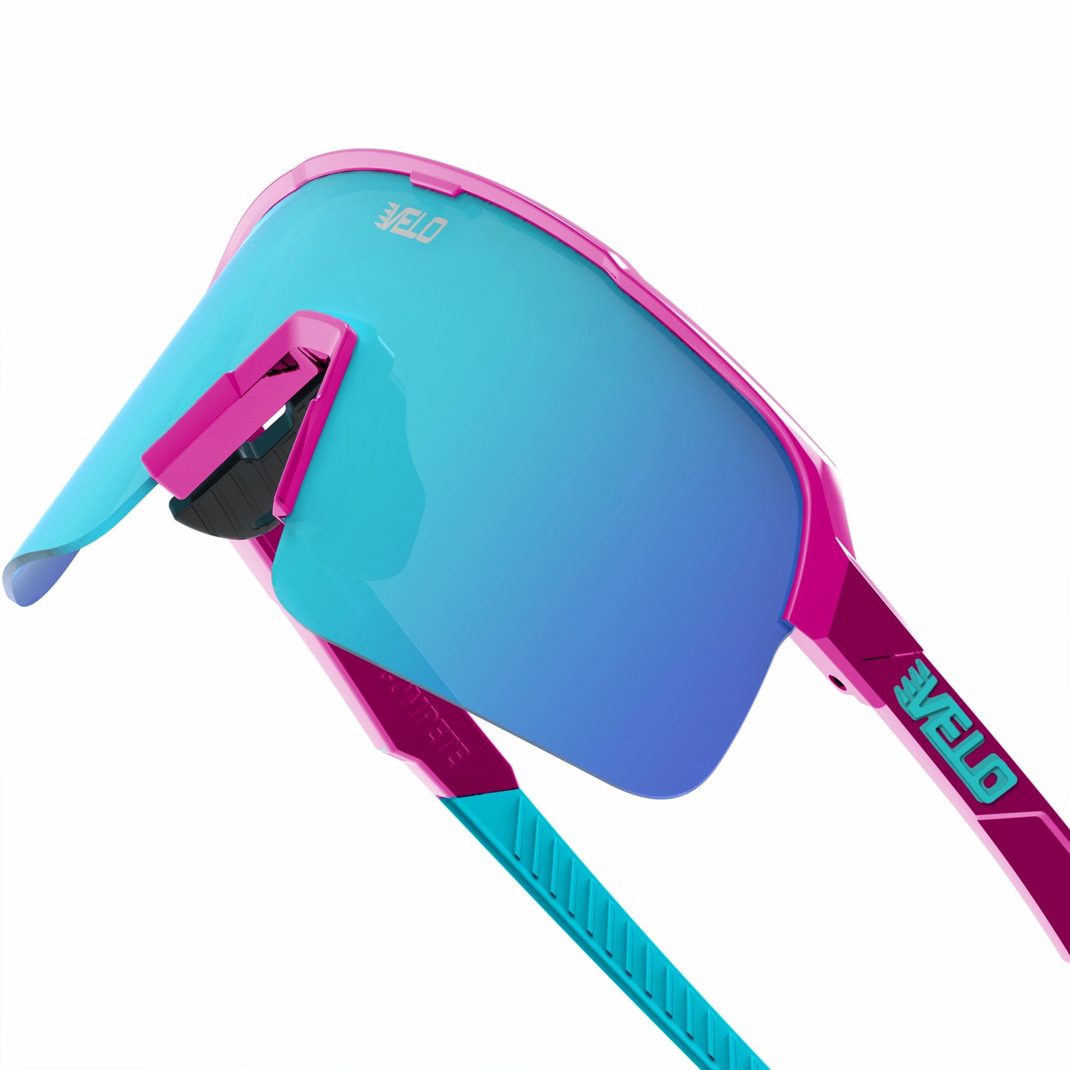 VELO Slider Gen2 worn by youth player demonstrates enhanced field visibility