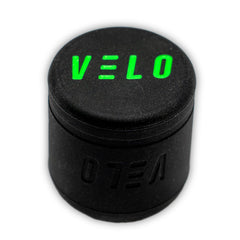 VELO Sports front view of Velo Puck large black showing fit and benefit