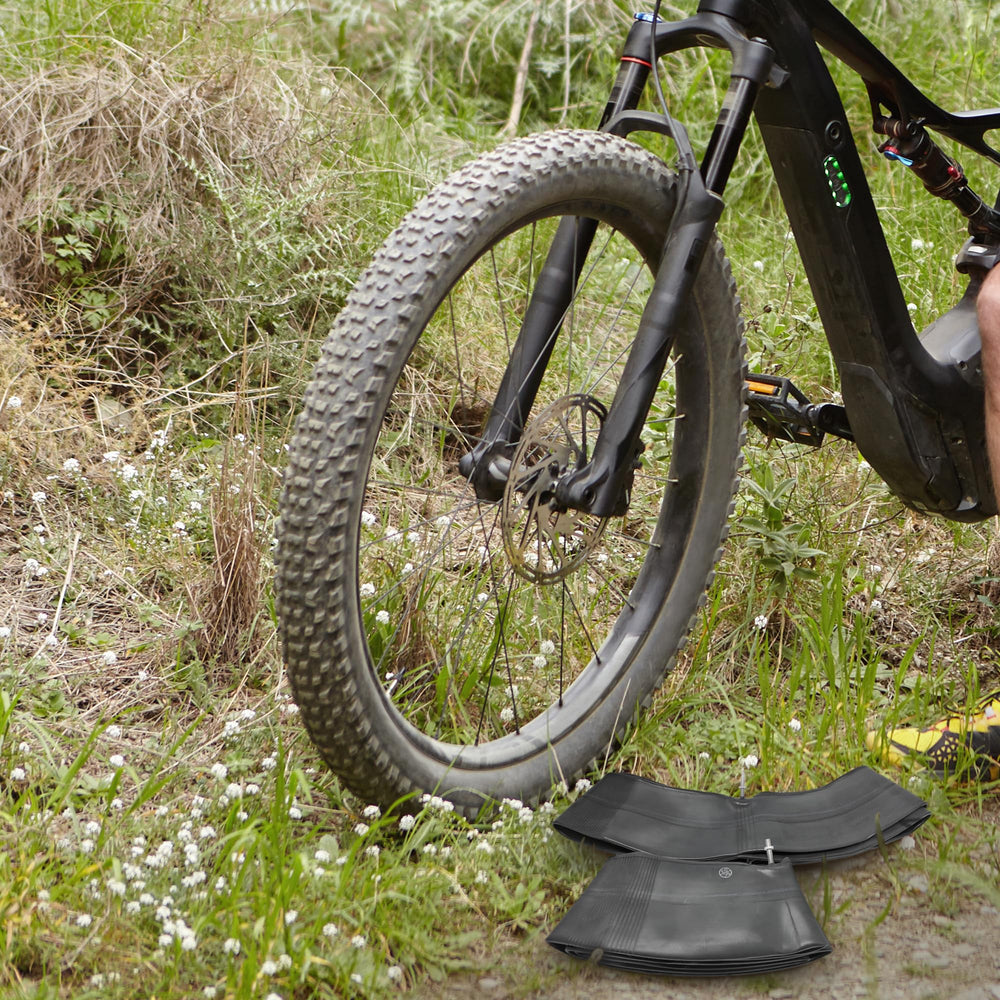 VeloTubes inner tube installed on fat bike wheel for reliable ride performance