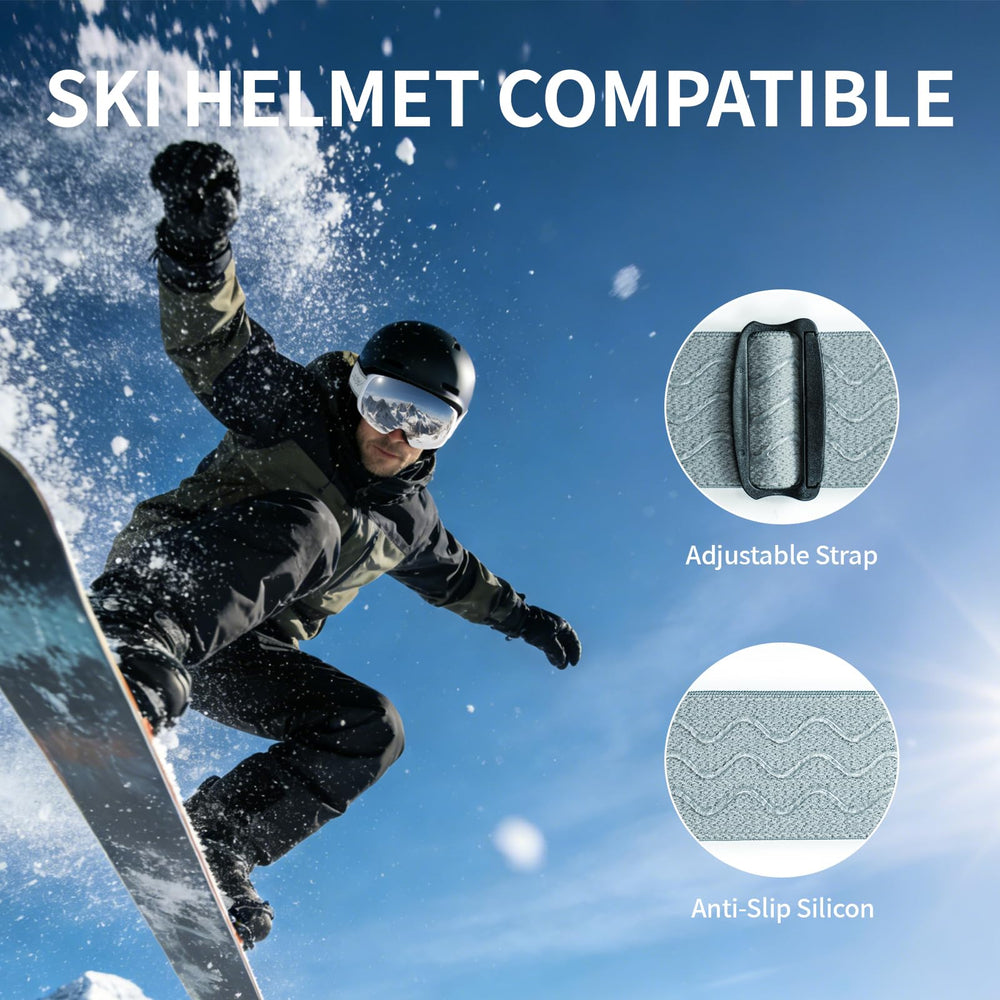 Veltuno OTG fit over glasses demonstrating compatibility and comfort