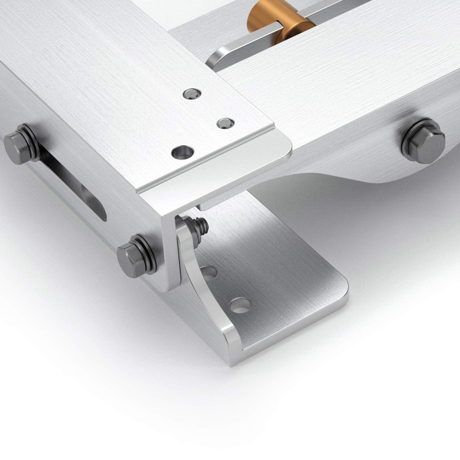VEPURLT mounted on a transom demonstrating correct motor positioning and thrust improvement
