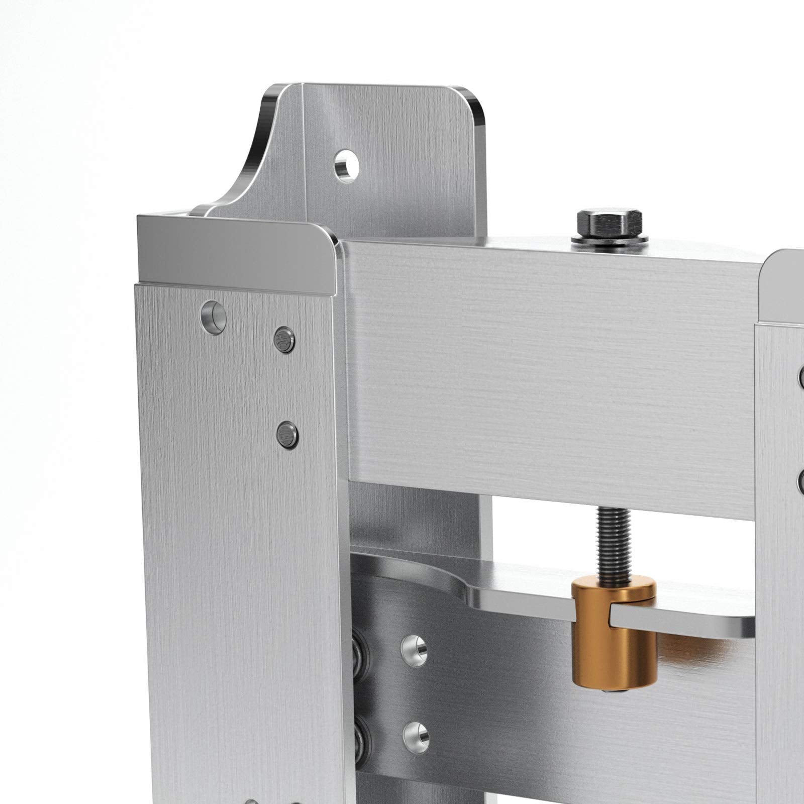 VEPURLT next to measuring tape showing pre-drilled hole dimensions for correct fitment