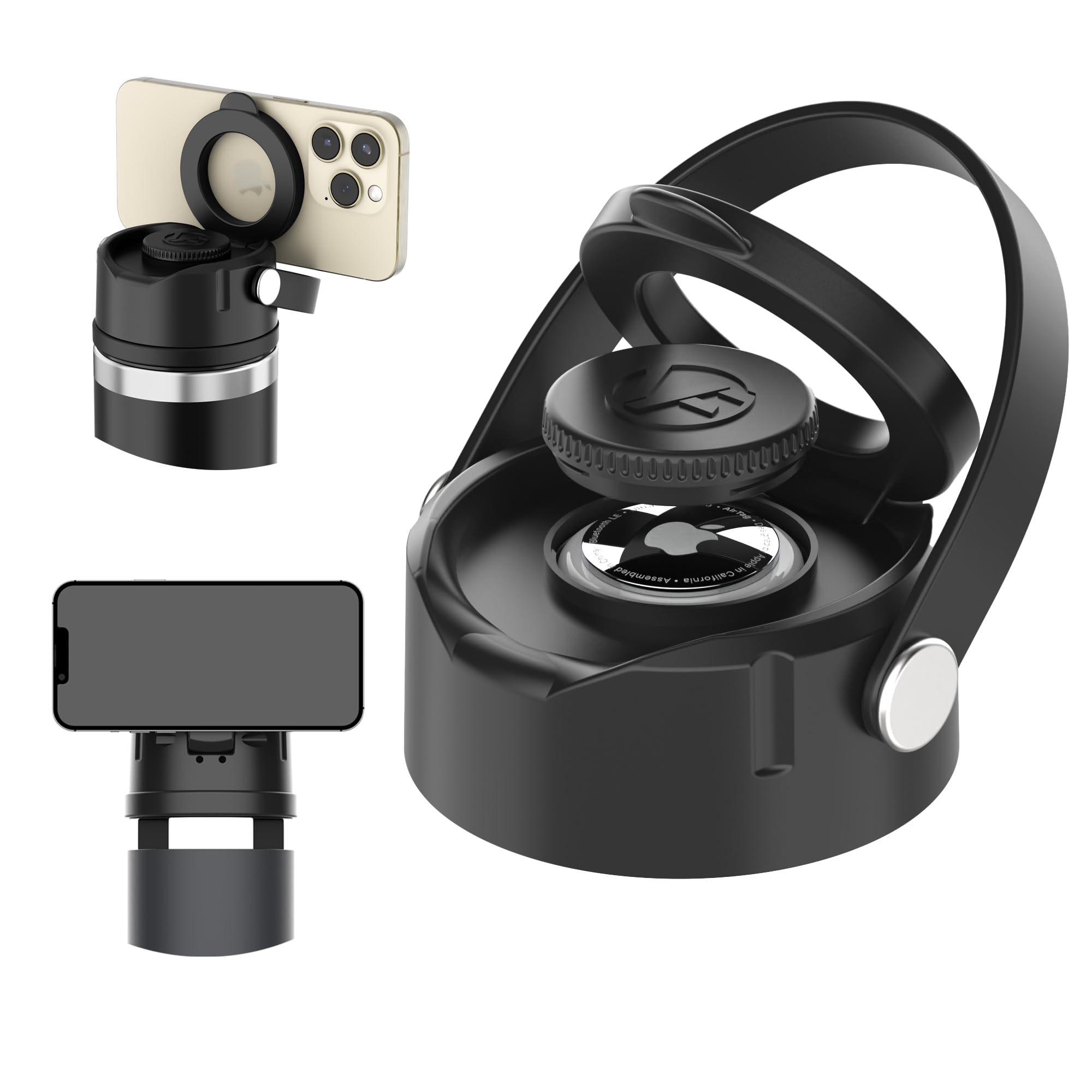 Versafactor in outdoor setting with backpack showing portability and travel-ready advantage