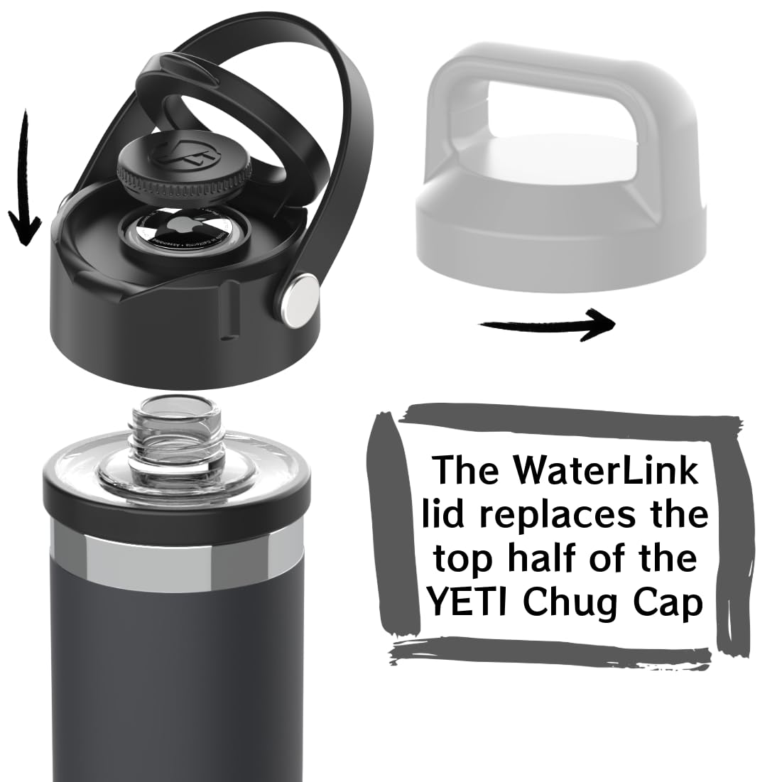 Versafactor MagSafe ring detail showing magnetic mounting for stable phone hold