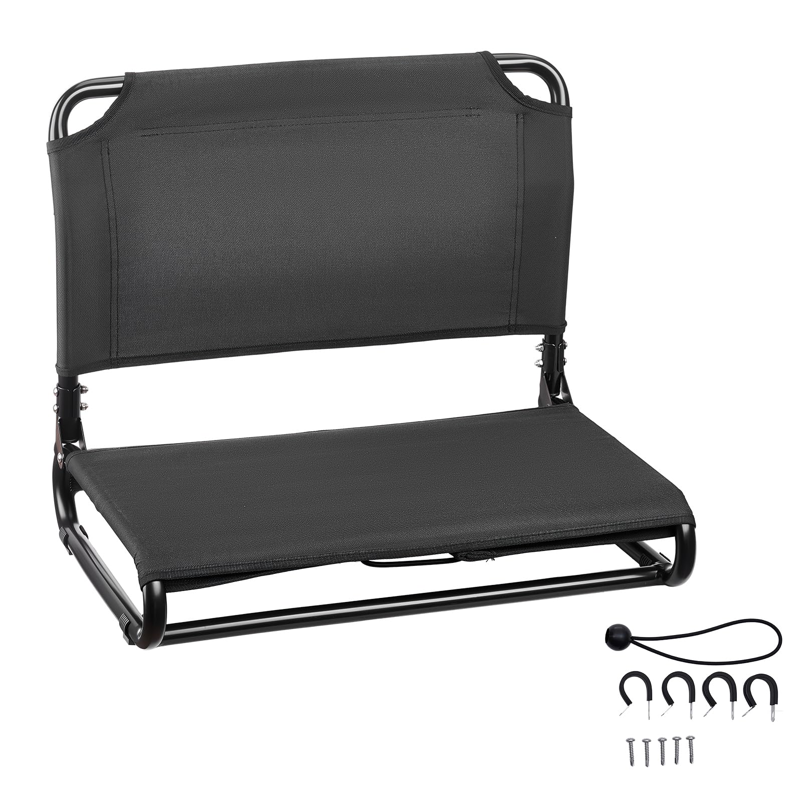 VEVOR kayak seat hardware and bolts showing simple assembly and secure mounting