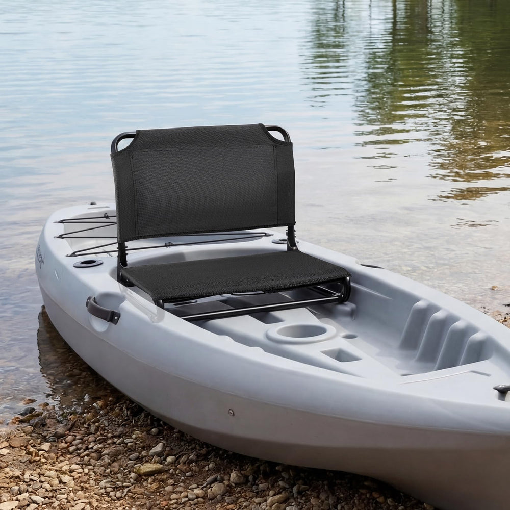 VEVOR kayak seat in outdoor lifestyle setting ideal for fishing and sightseeing