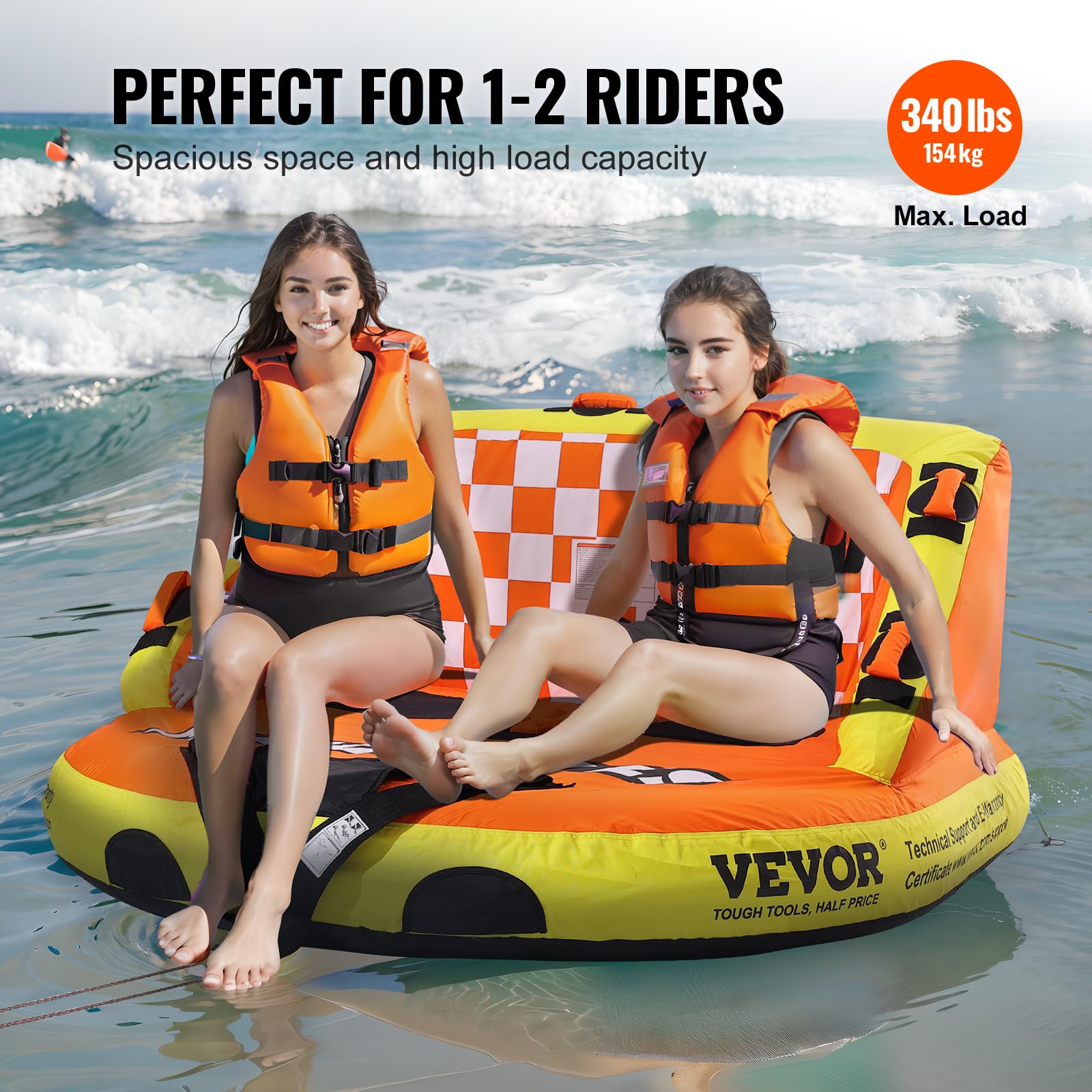VEVOR folded tube packed compactly for easy transport