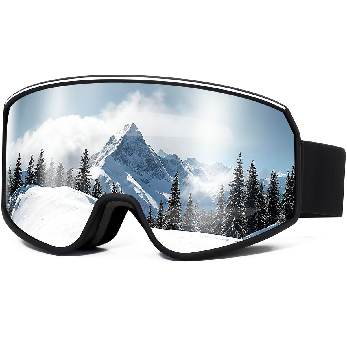 VEWOE front view showing goggles and clear branding for quick recognition and benefit
