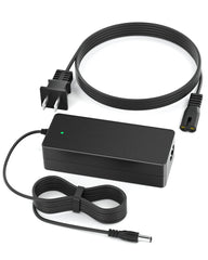 vhbw charger front view showing compact durable housing and benefits