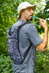 Vibe Festival Gear worn at an outdoor festival showing hands-free hydration and convenience during events