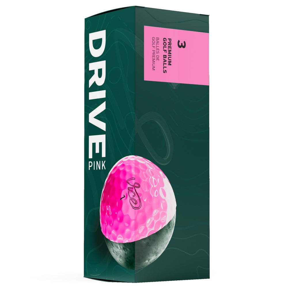 Vice Drive close-up of 312-dimple pattern improving stable trajectory
