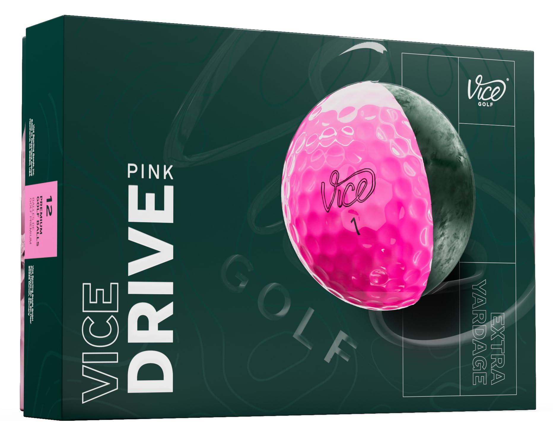 Vice Drive front packaging showing 12-pack and value for money