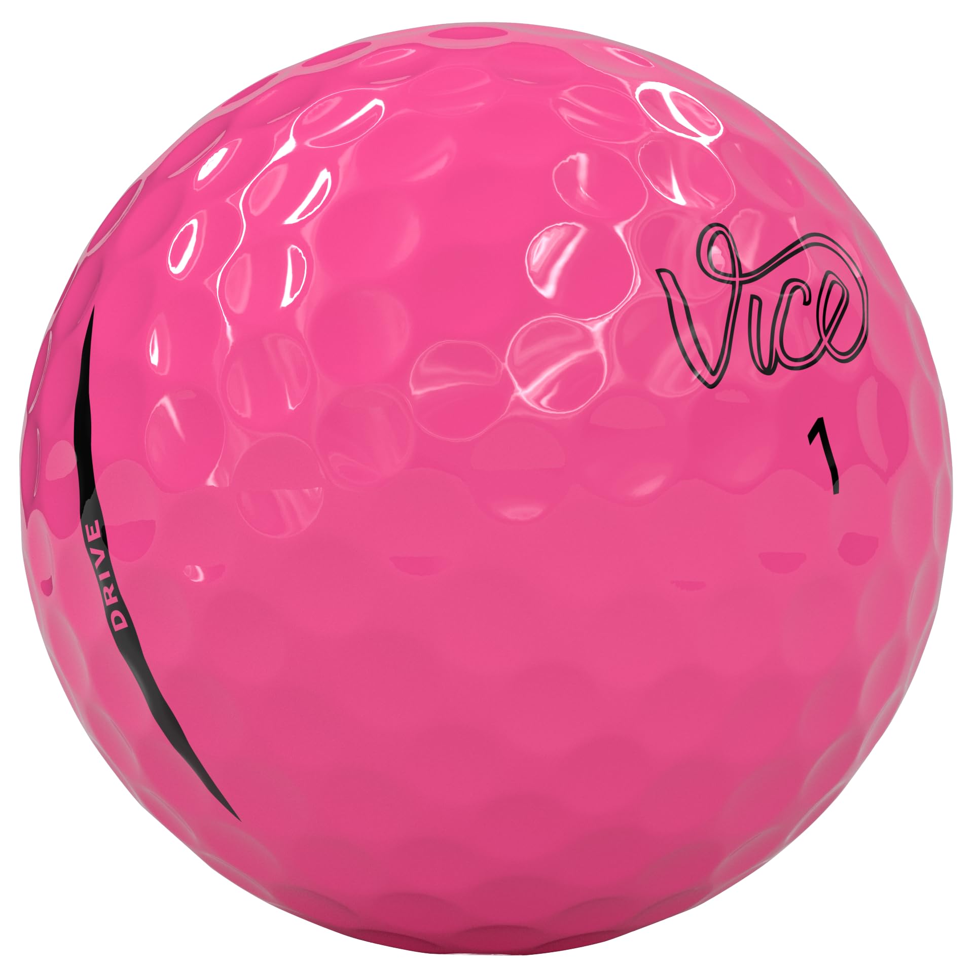 Vice Drive on tee during drive highlighting increased carry distance