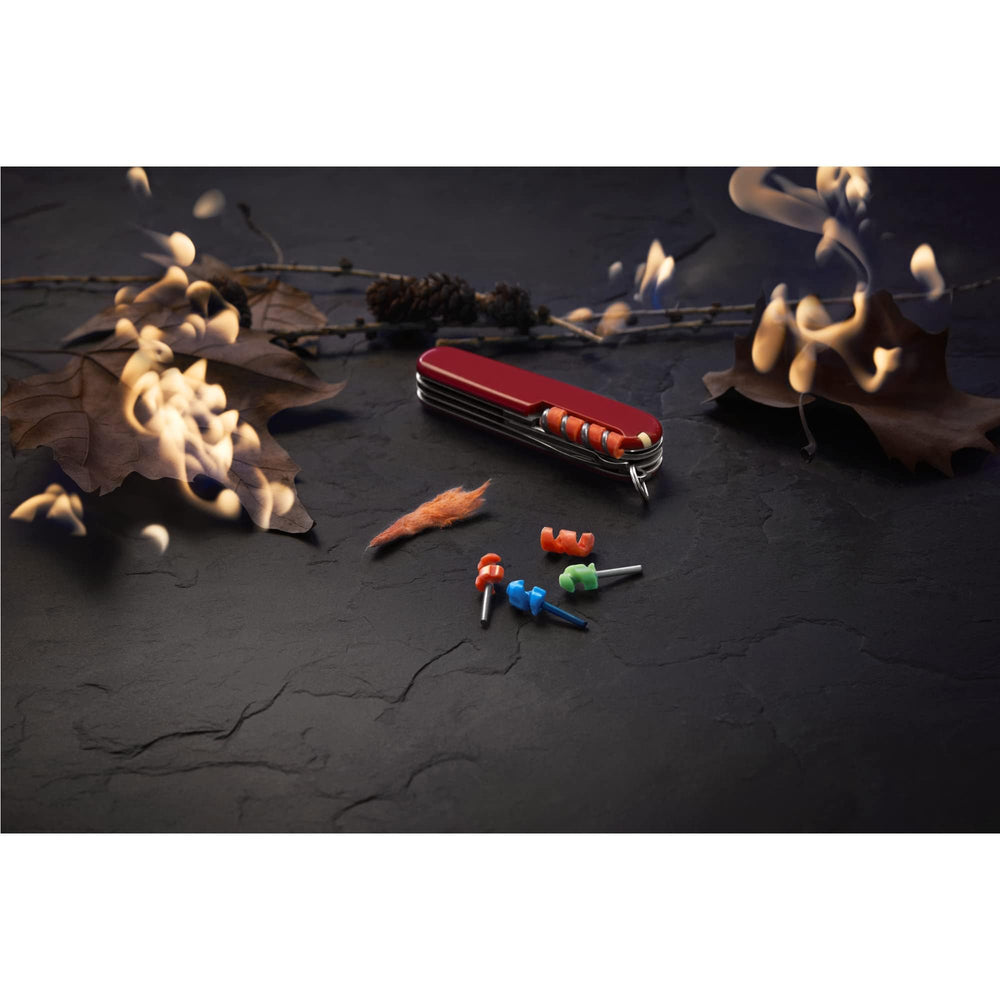 Victorinox kit opened to show all pieces and storage benefit for organized carry