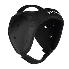 Victory Martial Arts headgear front view showing full ear protection and comfort