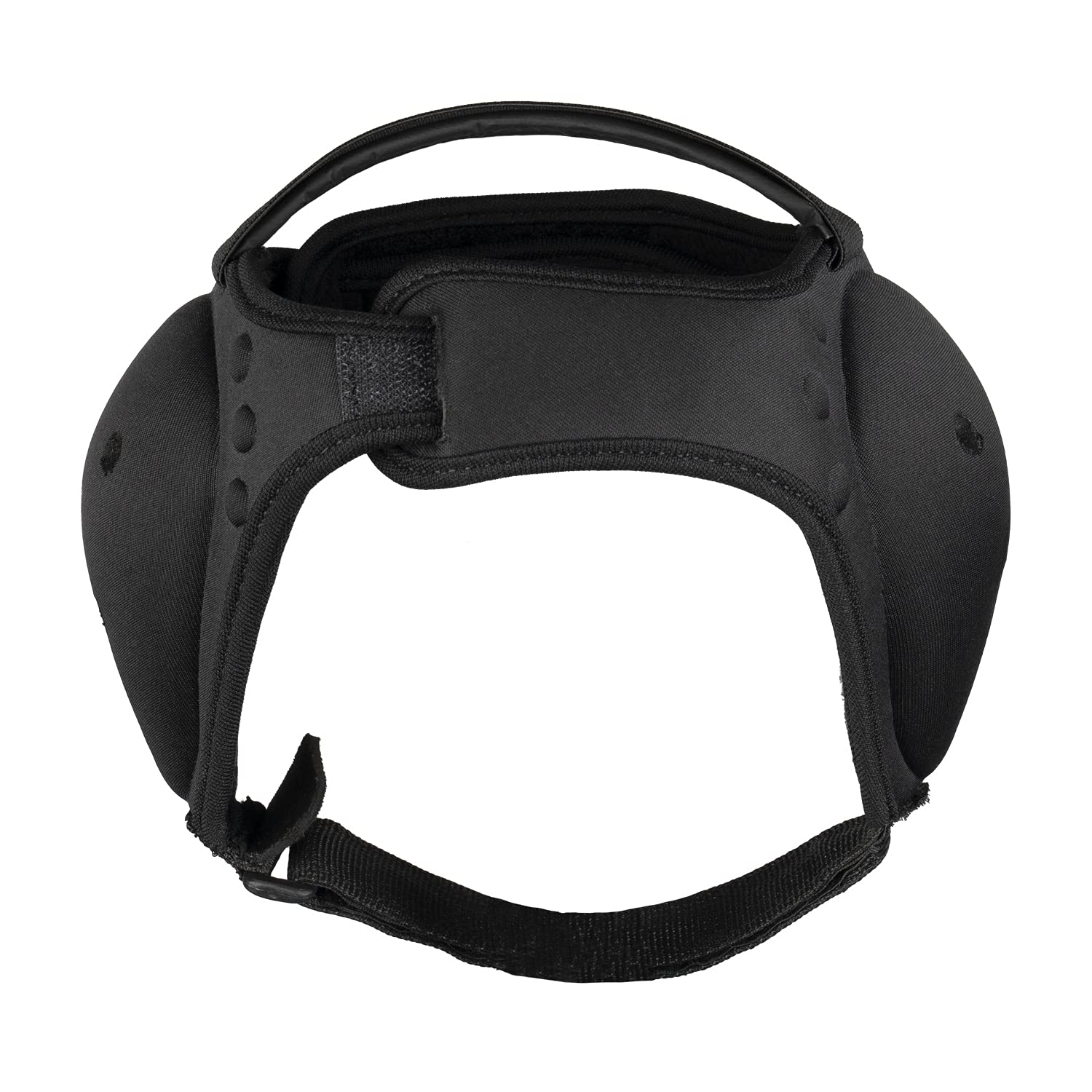Victory Martial Arts headgear worn during grappling demonstrating protection in action