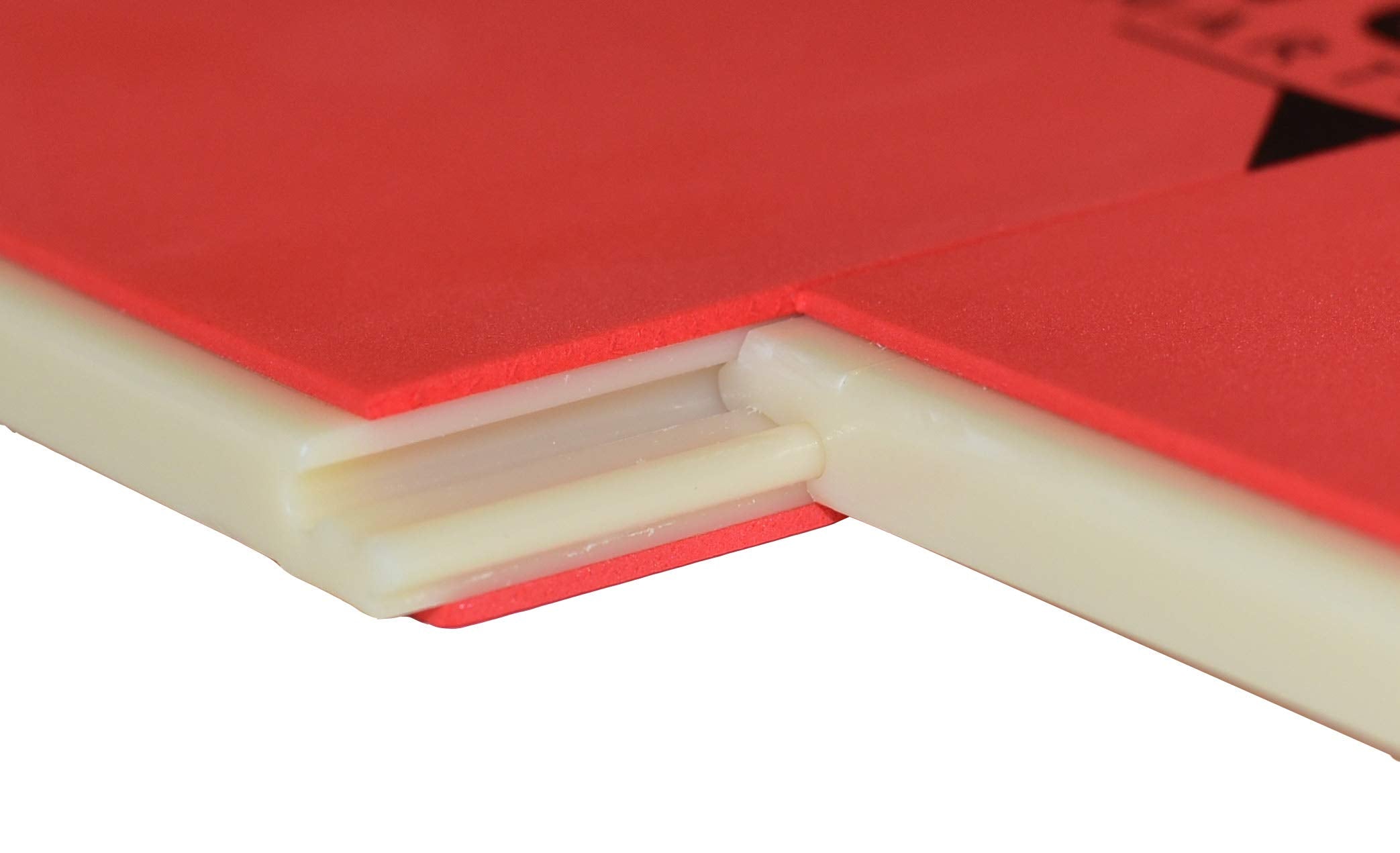 Victory Martial Arts close-up of rubber padding for improved grip and holder comfort