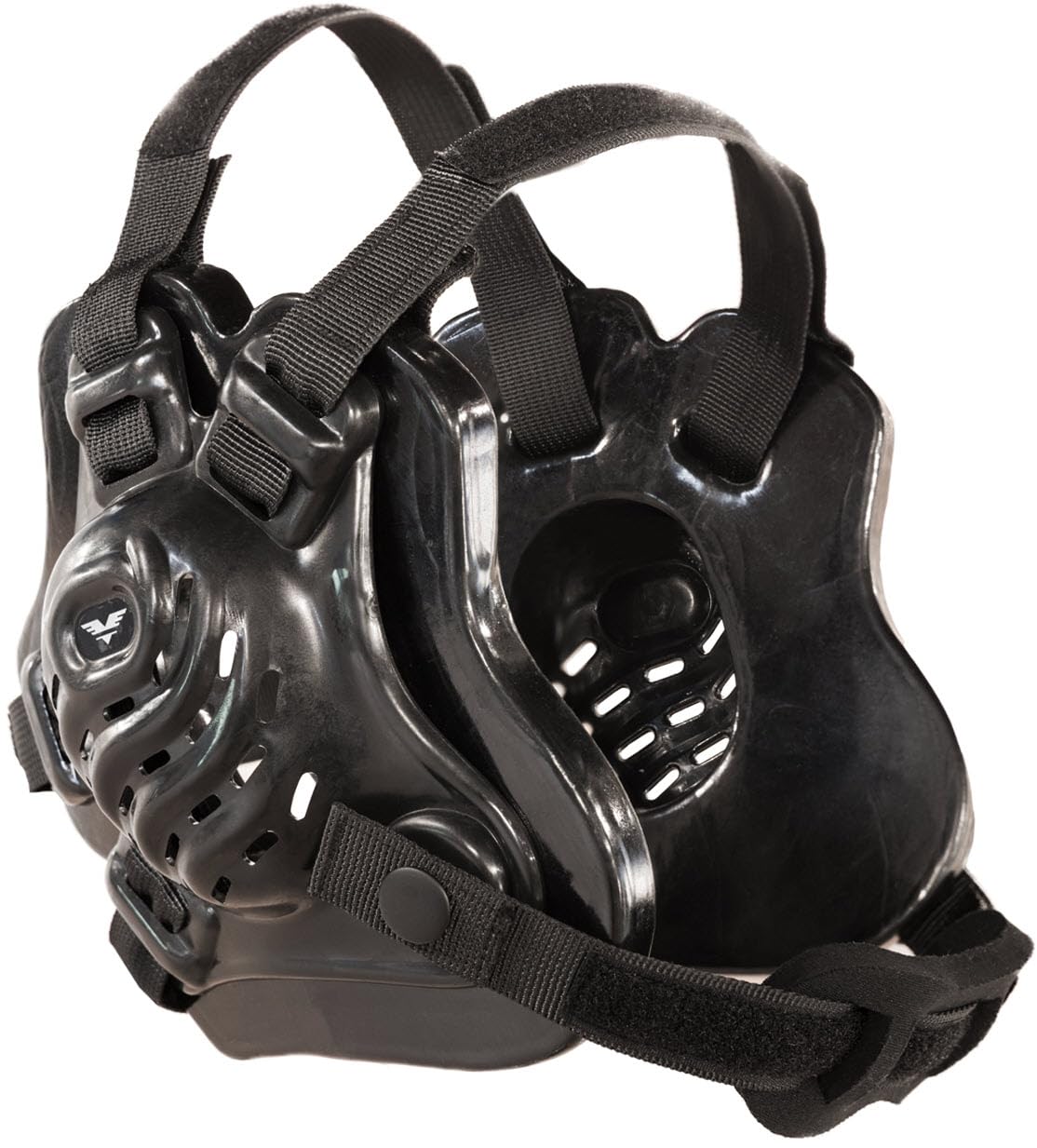 Victory Martial Arts front view of headgear showing sleek profile and protection benefits